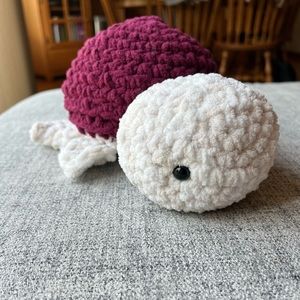 NWT Crochet Plush Turtle Stuffed Animal